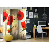 Artgeist Paravan Golden Field Of Poppies, 3-Delni, Dvostranski | Shoptok.si