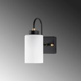 Opviq lights Crno-bijela zidna lampa ø 10 cm Duzsuz – | shoptok.hr