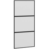  Klizna vrata crna 102,5x205 cm od kaljenog stakla i aluminija | shoptok.hr