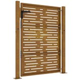  Vrata 105 x 130 cm od čelika COR-TEN četvrtasti dizajn | shoptok.hr