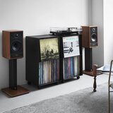 YAMAZAKI Crni metalni regal na kotačima 40x73x38 cm Tower – | shoptok.hr