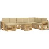  Setovi sofa Čvrsto drvo akacije | shoptok.hr