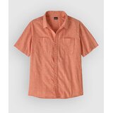 Patagonia Back Step Srajca swell dobby / coal orange Cene