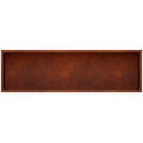  Vrtna saksija Rđa 100 x 20 x 49 cm Otporni čelik | shoptok.hr