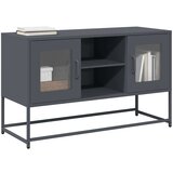 vidaXL TV omarica antracitna 100,5x39x60,5 cm jeklo | Shoptok.si