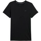 4f Majice s kratkimi rokavi WMM00TTSHM3 Črna | Shoptok.si