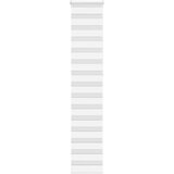 vidaXL Zebra senčilo bela 50x230 cm tkanina širina 45,9cm poliester | Shoptok.si