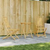 vidaXL 3-dijelni bistro set od bambusa | shoptok.hr