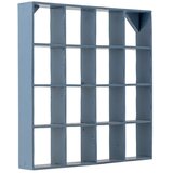 Bloomingville Plava polica s više razina od recikliranog drva 70 cm Bekka – | shoptok.hr