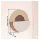 Hanah home Zidna polica Rio Cream | Eponuda.com