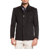 Dewberry K7126 MEN'S COAT-PATTERNED ANTHRACITE-5 | shoptok.hr