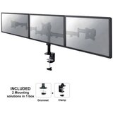 Neomounts Stolni nosač za monitor 25,4 cm (10") - 68,6 cm (27") Nagibni i okretni NewStar NM-D135D3BLACK | Eponuda.ba