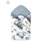 MimiNu jastuk dekica za novorođenče - Cars plavi | shoptok.hr