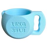 INF Kettlebell nosilec za pint sladoleda, plastičen ovoj za stabilnost Blue, (5000326930) Cene