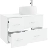  Set namještaja za kupaonicu 2 kom. Bijela Konstruirano drvo | shoptok.hr