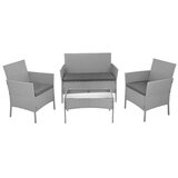 Gardlov 26910 sivi vrtni namještaj od ratana | shoptok.hr