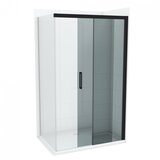 Copen stakleni paravan concept alpha black 140x200cm 8mm staklo (C-02-B9140SC) | Eponuda.com