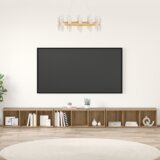 vidaXL TV ormar 3 pcs hrast artisan 37 x 35 x 107.5 cm u