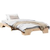  Krevetna konstrukcija Čvrsto borovo drvo 90 x 200 cm | shoptok.hr