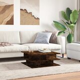  Stolić za kavu boja hrasta 70x70x29 cm konstruirano drvo | shoptok.hr