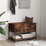  Klupa za pohranu boja hrasta 70x42,5x47cm od konstruiranog drva | shoptok.hr