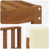  Set vanjskih sofa s jastukom 8 pcs Prirodna i krem | Eponuda.com
