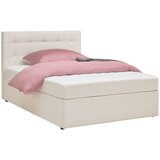 MID.YOU POSTELJA Z VZMETNICO x , les, tekstil krem barve | Shoptok.si