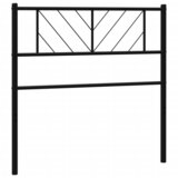  The Living Store Kovinsko posteljno vzglavje črno 100 cm - Vzglavje, (21453757) | Shoptok.si