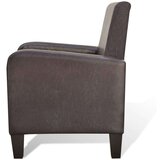  Fotelj rjavo umetno usnje | Shoptok.si
