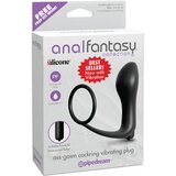 Pipedream Anal Fantasy Ass-Gasm Cockring Vibrating Plug Black | Shoptok.si
