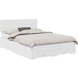 Konstrukcija postelje Bela 140 x 200 cm Konstruiran les, (5000102824) | Shoptok.si