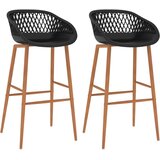  Barske stolice 2 kom crne | shoptok.hr