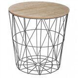 Atmosphera stol KUMI 40x41cm CRNI | Eponuda.ba