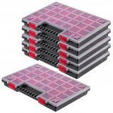 KADAX Organizator za delavnico, 21 predalov, komplet 6 garažnih škatel, (5000355536) | Shoptok.si
