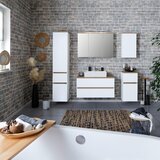 Mömax omarica za pod umivalnik marbella, bela, hrast | Shoptok.si