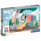 Clementoni Bluey pas skače na 104 komada Supercolor puzzle - | shoptok.hr