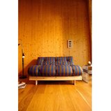 Karup Moder/rjav futonski/lesen fotelj Roots – | Shoptok.si