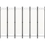 Sobna pregrada sa 6 panela bijela 240 x 180 cm | shoptok.hr