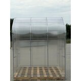  Modularni čelični plastenik Flora,8 mx2.99m, polikarbonat 6 mm , razmak između lukova 0.67m Slike
