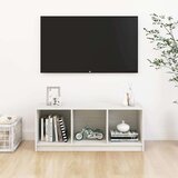 vidaXL TV omarica bela 104x33x41 cm trdna borovina | Shoptok.si