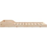  Krevetna konstrukcija Prirodna 80 x 210 cm Čvrsto borovo drvo | shoptok.hr