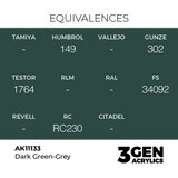 AK Interactive Dark Green-Grey 17ml - 3rd Gen Akrilna Boja AK11133 | Eponuda.com