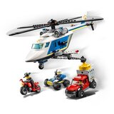 Lego kocke City Pregon s policijskim helikopterjem - 60243 | Shoptok.si