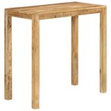 vidaXL Barska miza 112x55x108 cm trden mangov les | Shoptok.si