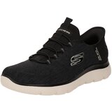 Skechers Nizke superge 'SUMMITS - KEY PACE' črna / bela Cene