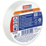 Tesa VEČNAMENSKI LEPILNI TRAK ELEKTRO IZOLIRNI TRAK BEL 20MX19MM | Shoptok.si