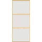  Klizna vrata zlatna 90 x 205 cm matirano staklo ESG i aluminij | shoptok.hr