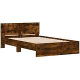  Okvir za krevet s uzglavljem i LED boja hrasta 120x200 cm | shoptok.hr