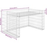  za kosilicu s gredicom 110 x 80 x 60 cm čelična žica | shoptok.hr