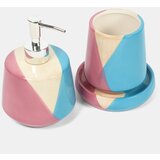 Sinsay Kupaonski set: posuda za sapun, dozator za sapun i držač za četkice za zube | shoptok.hr